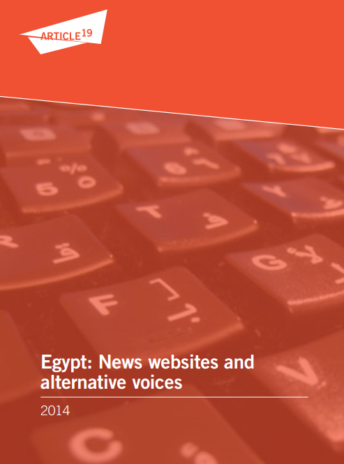 Egypt: News websites and alternative voices.